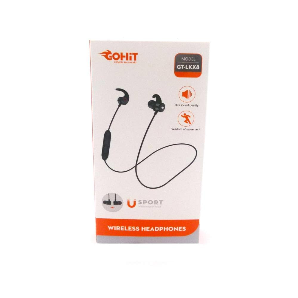 Fone De Ouvido Sem Fio Bluetooth - Gt- Lkx8 Preto