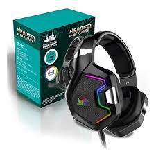 Fone De Ouvido Headset Gamer 7.1 Usb P2 Led Rgb KP-489