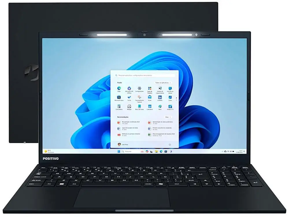 Notebook Positivo Vision R15 R58256 A-15 AMD Ryzen 5 8GB RAM